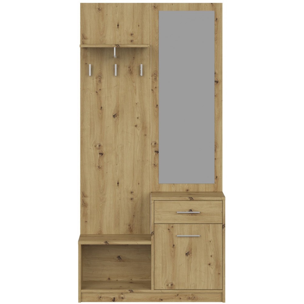 Γκαρνταρόμπα Pera-Φυσικό 89.9x30x183.8