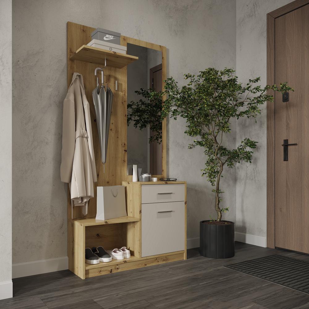Γκαρνταρόμπα Pera-Cashmere 89.9x30x183.8