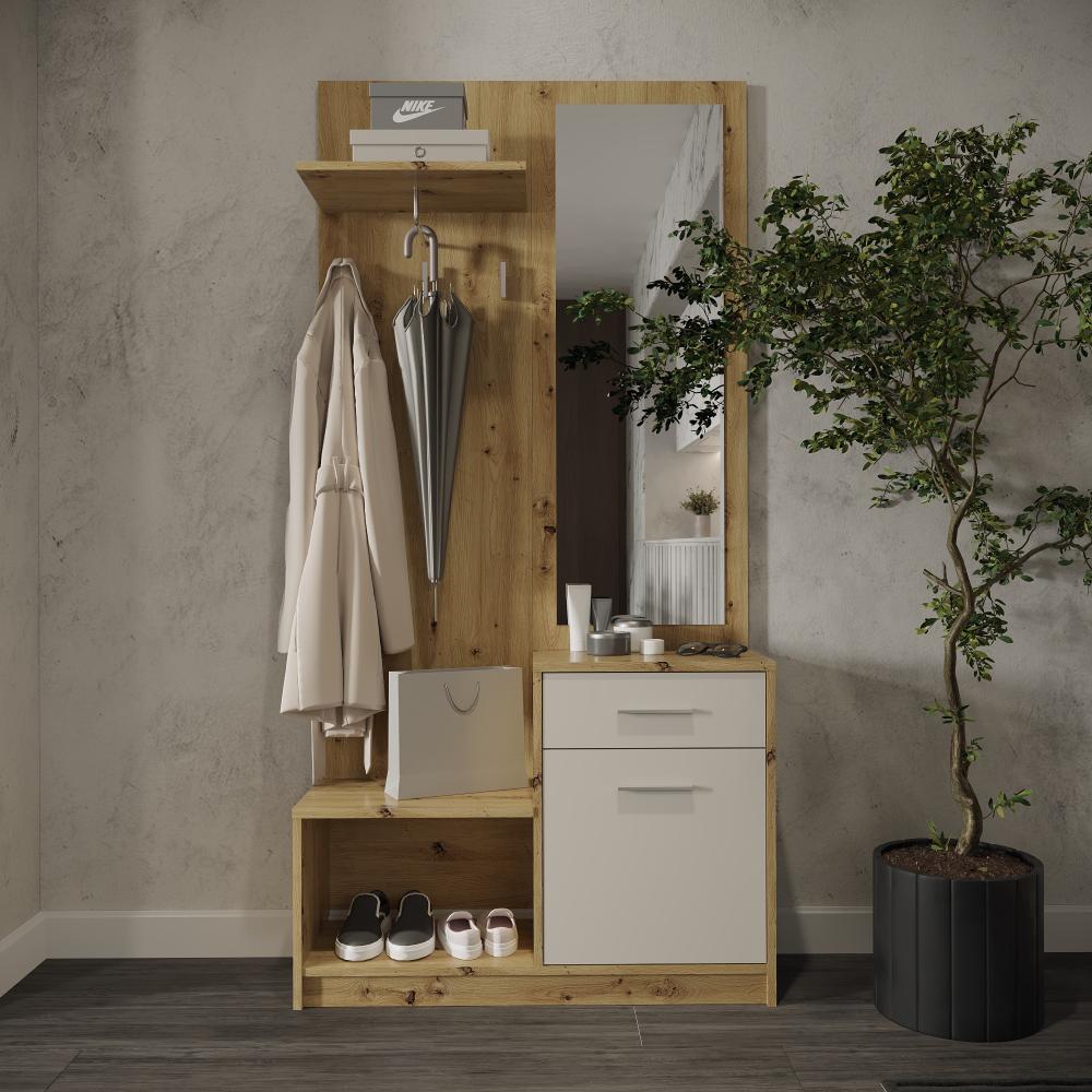 Γκαρνταρόμπα Pera-Cashmere 89.9x30x183.8