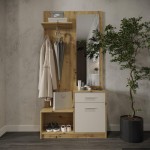 Γκαρνταρόμπα Pera-Cashmere 89.9x30x183.8