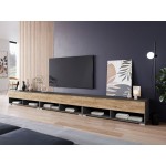 Έπιπλο τηλεόρασης A 300-Φυσικό - Γκρι