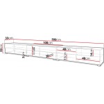 Έπιπλο τηλεόρασης A 300-Cashmere