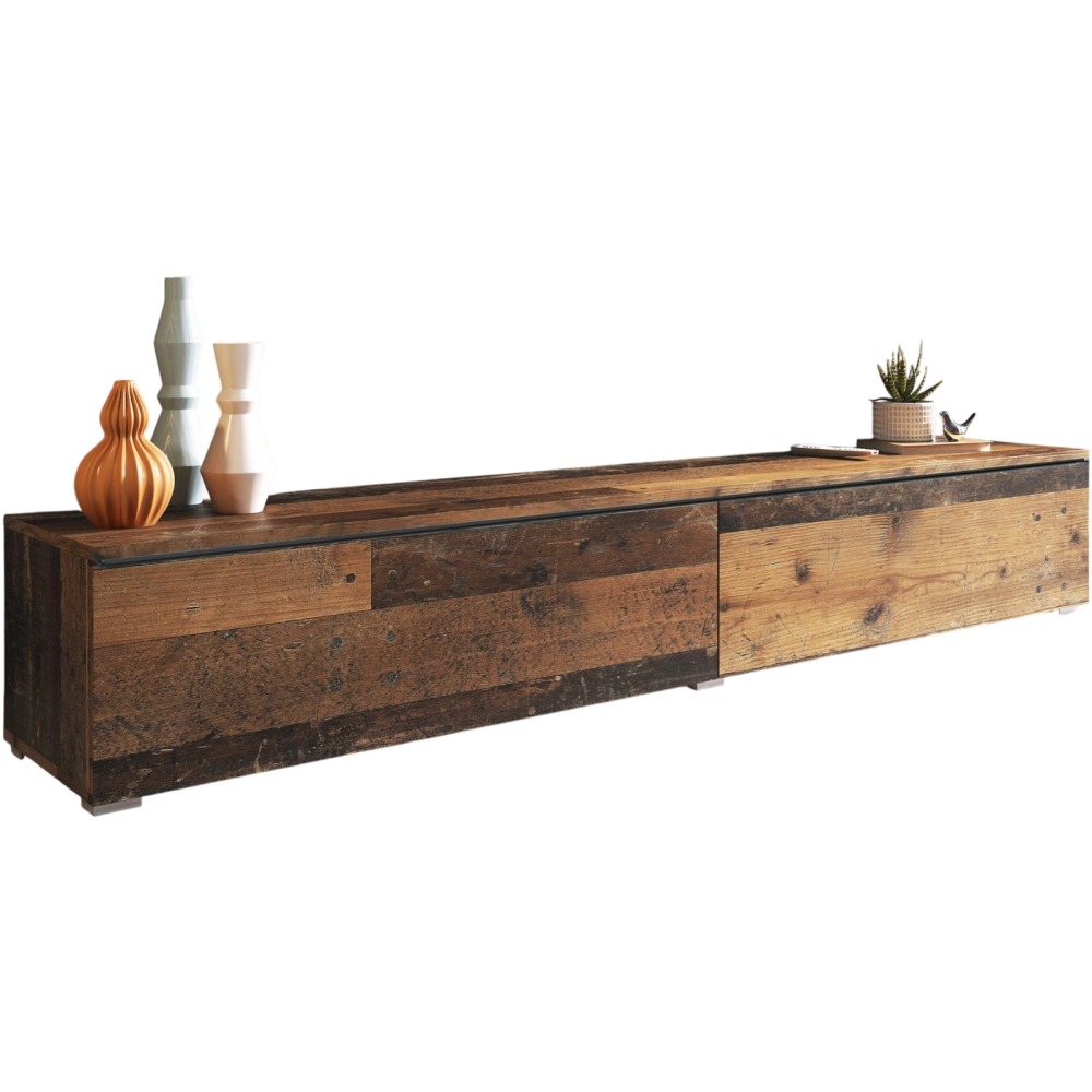 Έπιπλο τηλεόρασης  Lowboard D 180-Καφέ