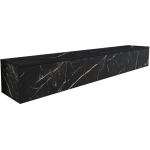 Έπιπλο τηλεόρασης  Lowboard D 180-Μαύρο - Χρυσό