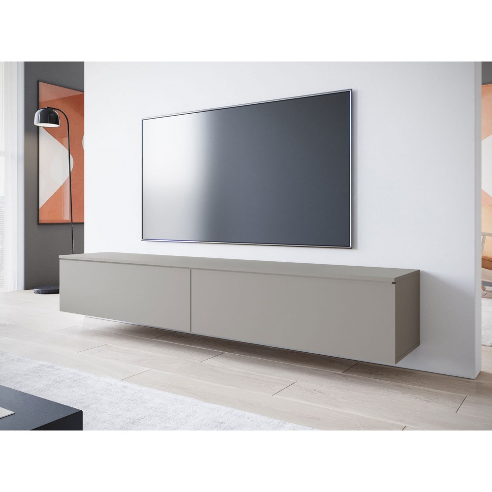 Έπιπλο τηλεόρασης  Lowboard D 180-Γκρι Ματ