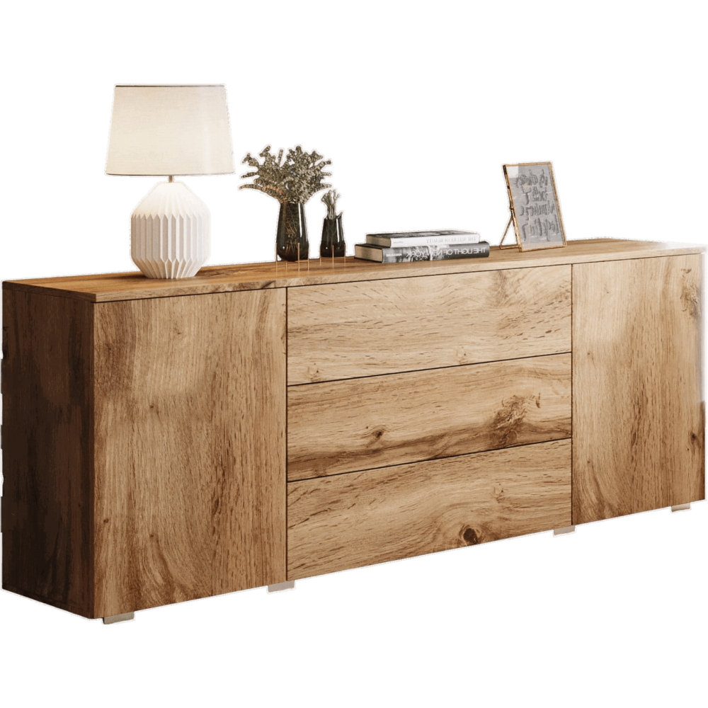 Μπουφές Paris 150-Φυσικό 150x39x68