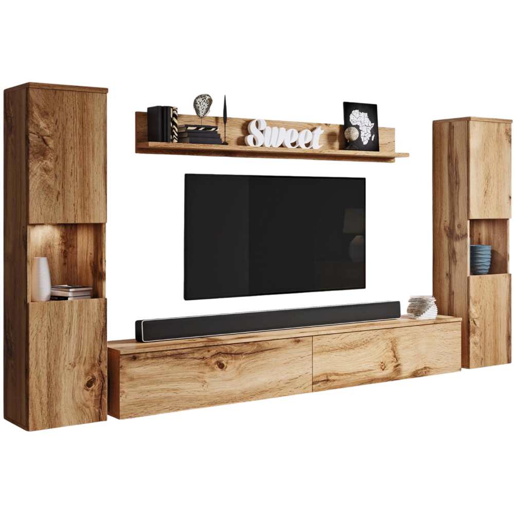 Σύνθετο σαλονιού Paris Xl-Φυσικό