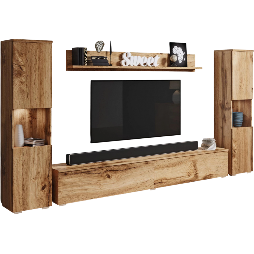 Σύνθετο σαλονιού Paris Xl-Φυσικό