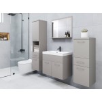 Σετ μπάνιου Alba-Γκρι Ματ