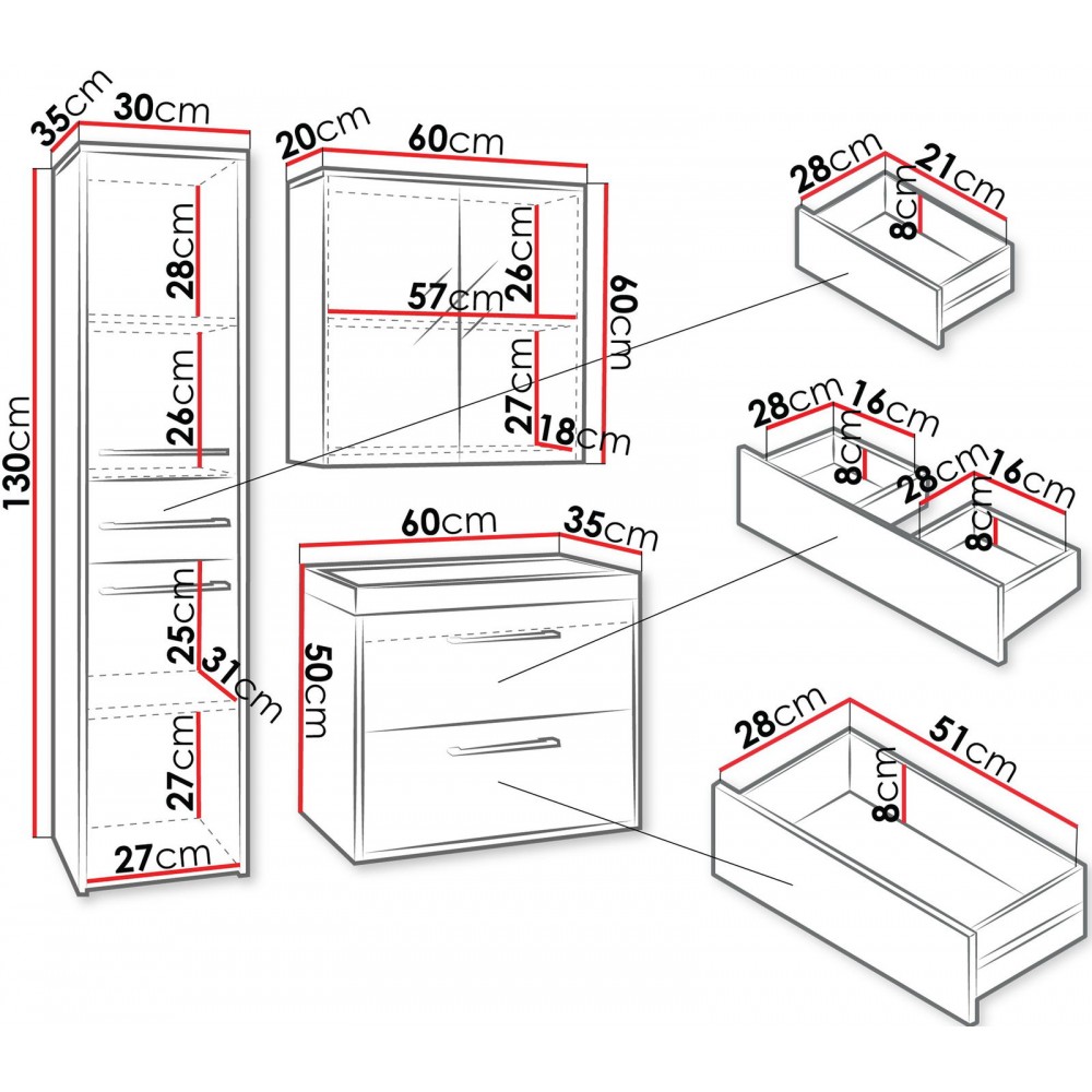 Σετ μπάνιου Canada I-Cashmere