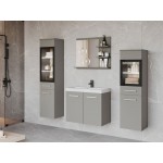 Σετ μπάνιου Madrit I-Γκρι Ματ