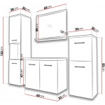 Σετ μπάνιου Malo-Ανθρακί - Φυσικό