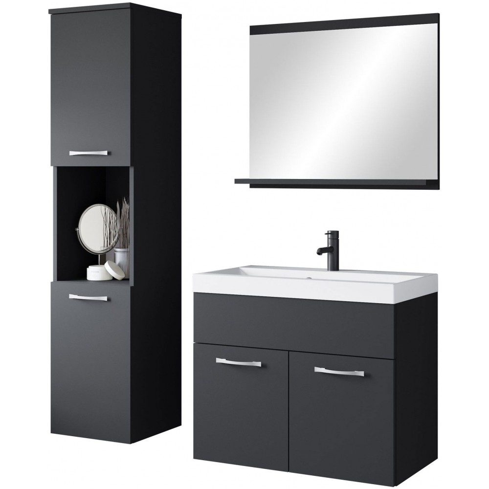 Σετ Μπάνιου Montreal-Μαύρο