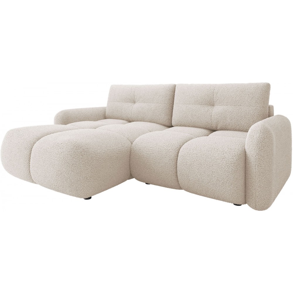 Γωνιακός καναπές Sandy-Εκρού