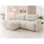 Γωνιακός καναπές Sandy-Εκρού