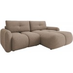 Γωνιακός καναπές Sandy-Καφέ