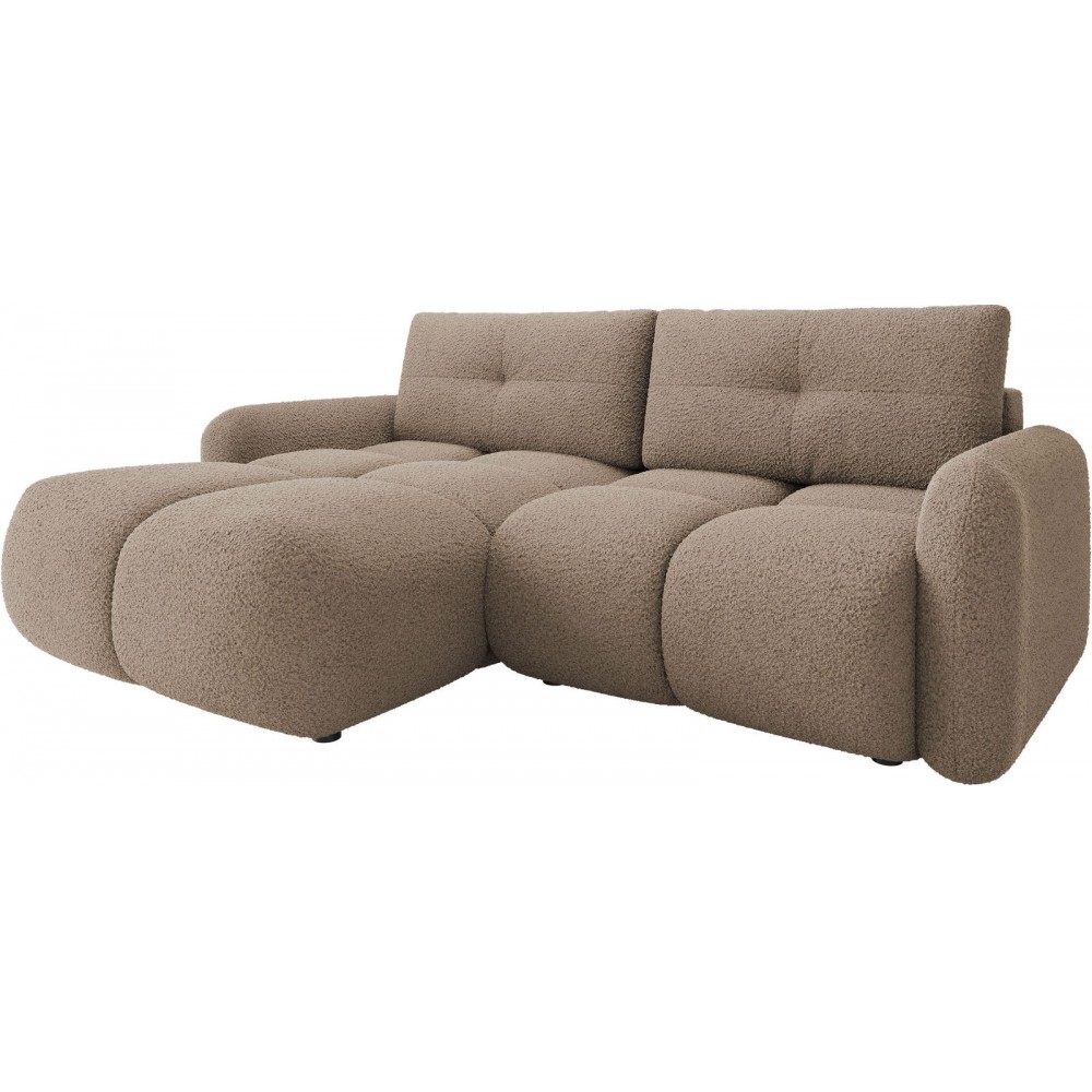 Γωνιακός καναπές Sandy-Καφέ