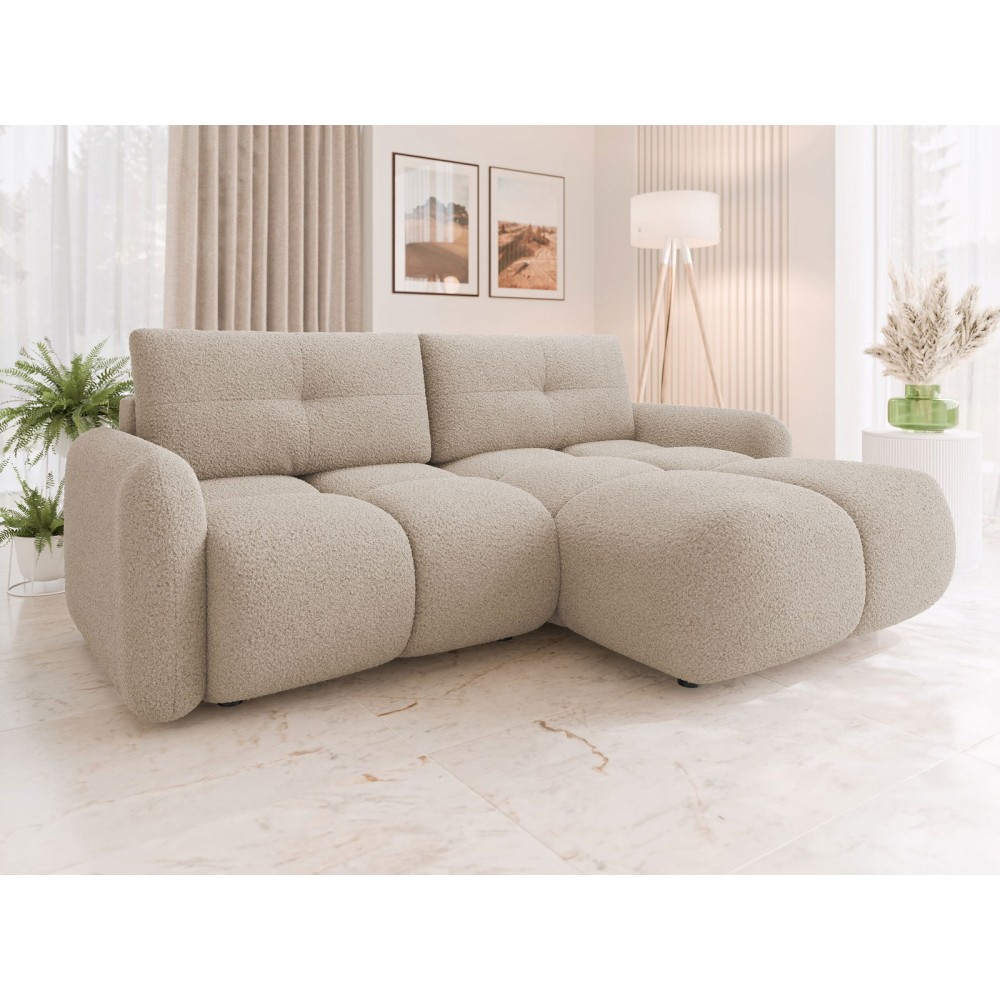 Γωνιακός καναπές Sandy-Μπεζ