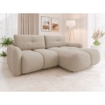 Γωνιακός καναπές Sandy-Μπεζ