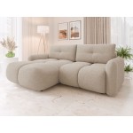 Γωνιακός καναπές Sandy-Μπεζ