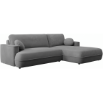 Γωνιακός Καναπές Fuego-Δεξιά-Ανθρακί