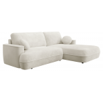 Γωνιακός Καναπές Fuego-Δεξιά-Λευκό