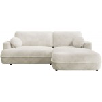 Γωνιακός Καναπές Fuego-Δεξιά-Λευκό