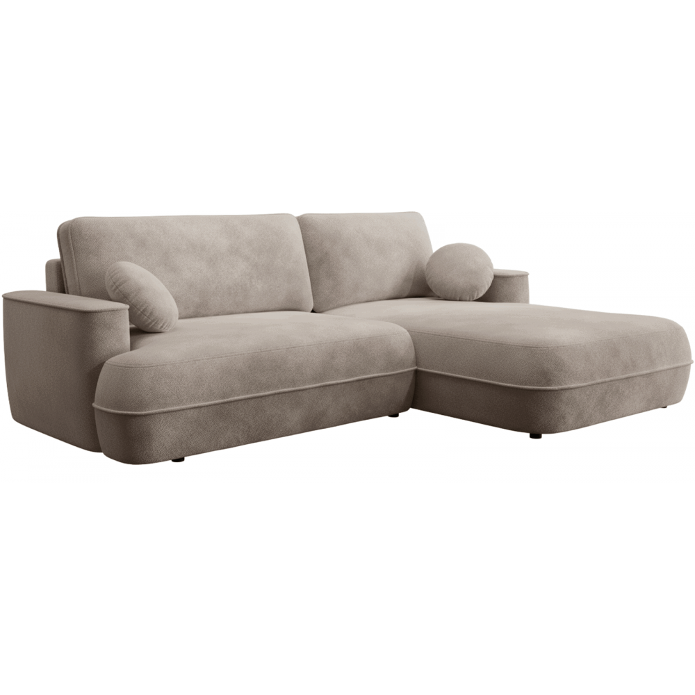 Γωνιακός Καναπές Fuego-Δεξιά-Μπεζ