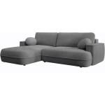 Γωνιακός Καναπές Fuego-Αριστερή-Ανθρακί