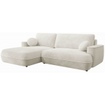Γωνιακός Καναπές Fuego-Αριστερή-Λευκό