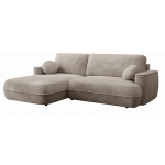 Γωνιακός Καναπές Fuego-Αριστερή-Μπεζ