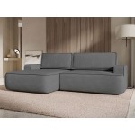 Γωνιακός καναπές Mono-Ανθρακί-Αριστερή