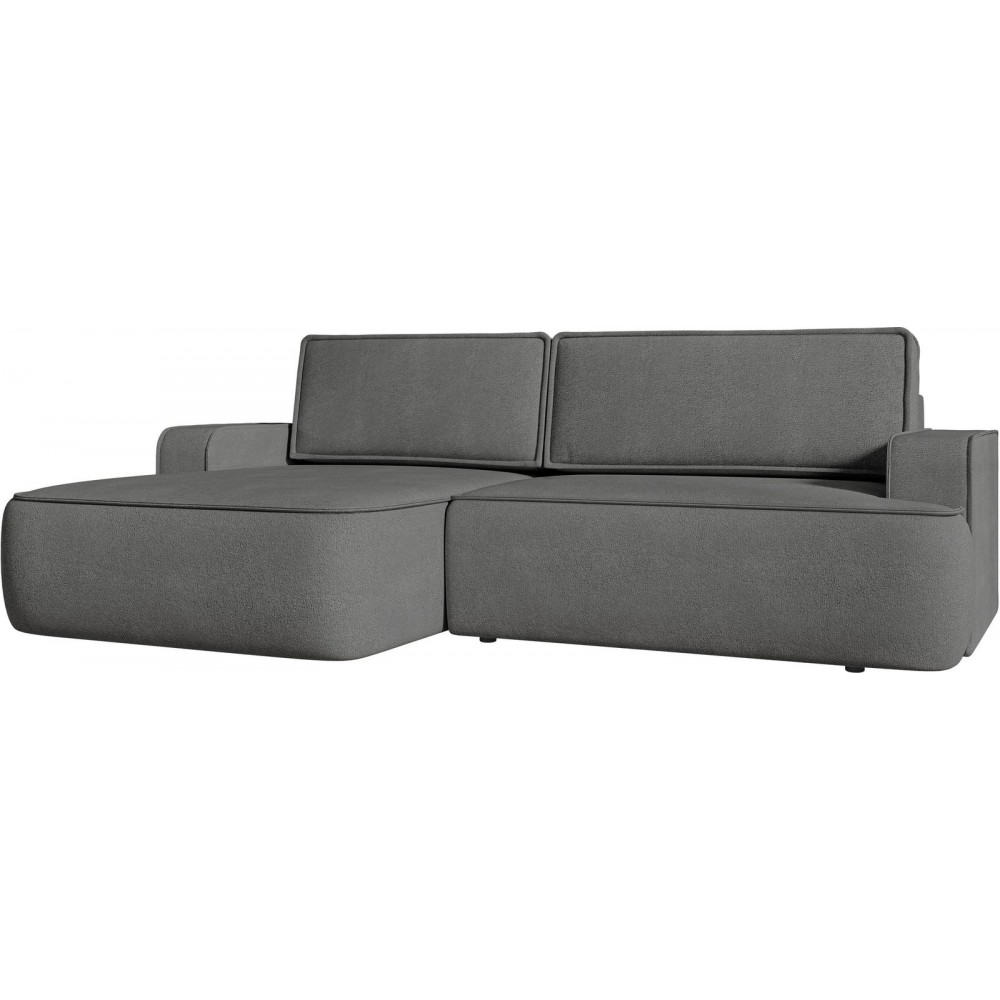 Γωνιακός καναπές Mono-Ανθρακί-Αριστερή