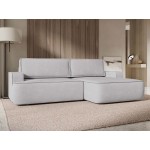 Γωνιακός καναπές Mono-Γκρι Ανοιχτό-Δεξιά