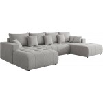 Γωνιακός καναπές Fabio U-Γκρι Ανοιχτό