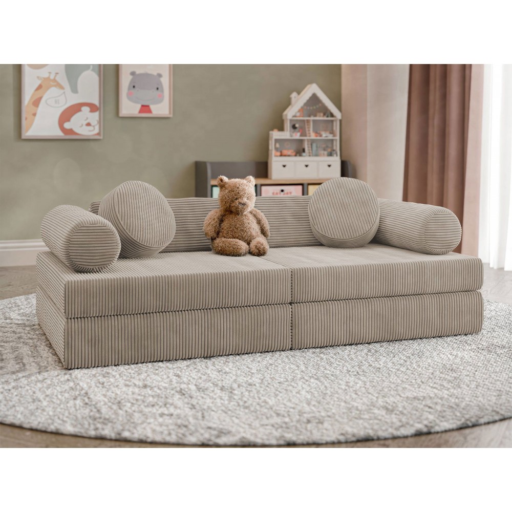 Καναπές - κρεβάτι Adell-Καφέ Ανοιχτό