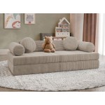 Καναπές - κρεβάτι Adell-Καφέ Ανοιχτό