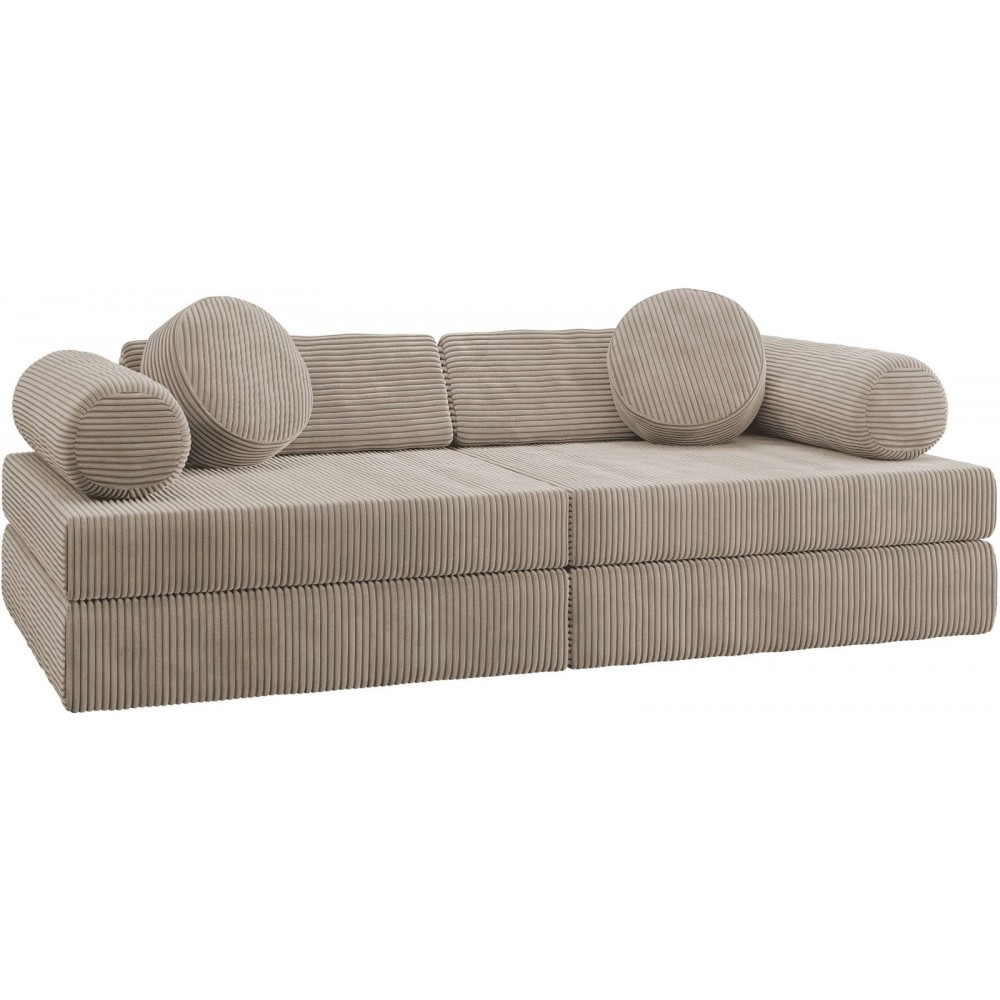 Καναπές - κρεβάτι Adell-Καφέ Ανοιχτό