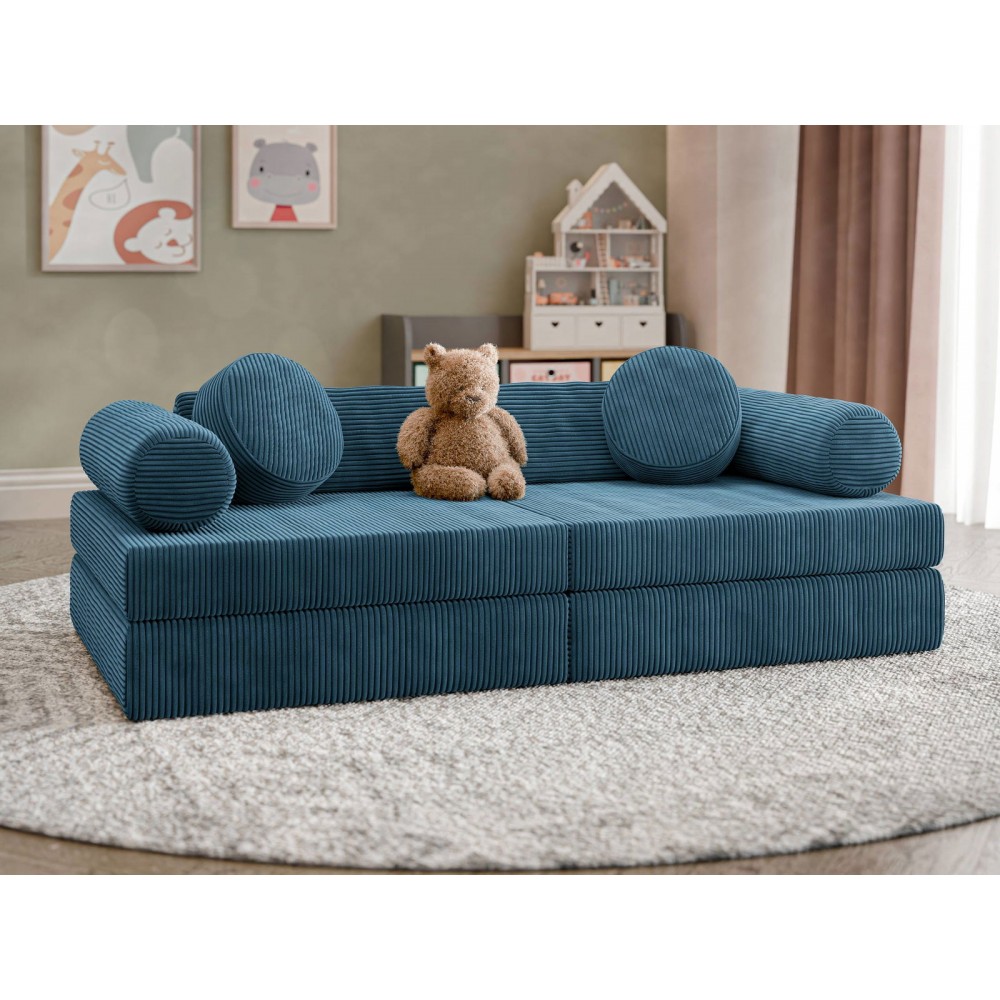 Καναπές - κρεβάτι Adell-Μπλε