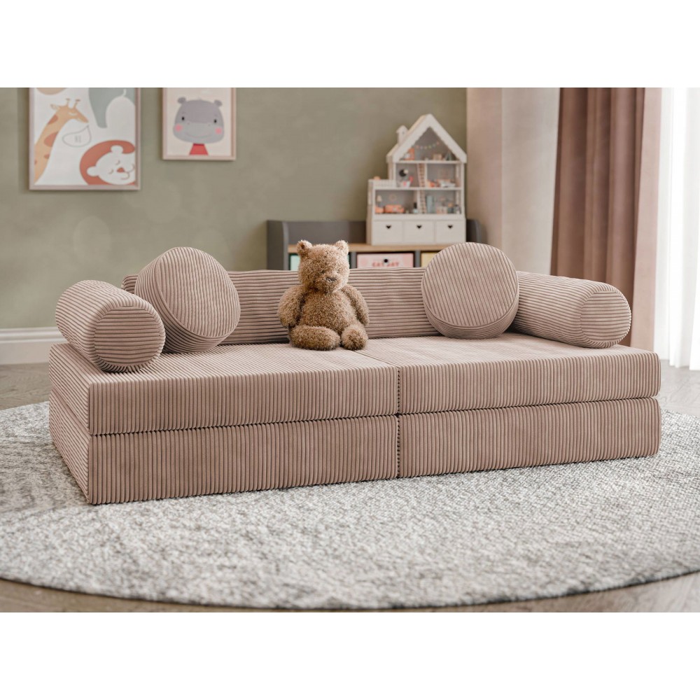 Καναπές - κρεβάτι Adell-Ροζ