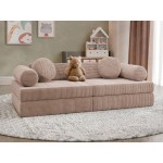 Καναπές - κρεβάτι Adell-Ροζ