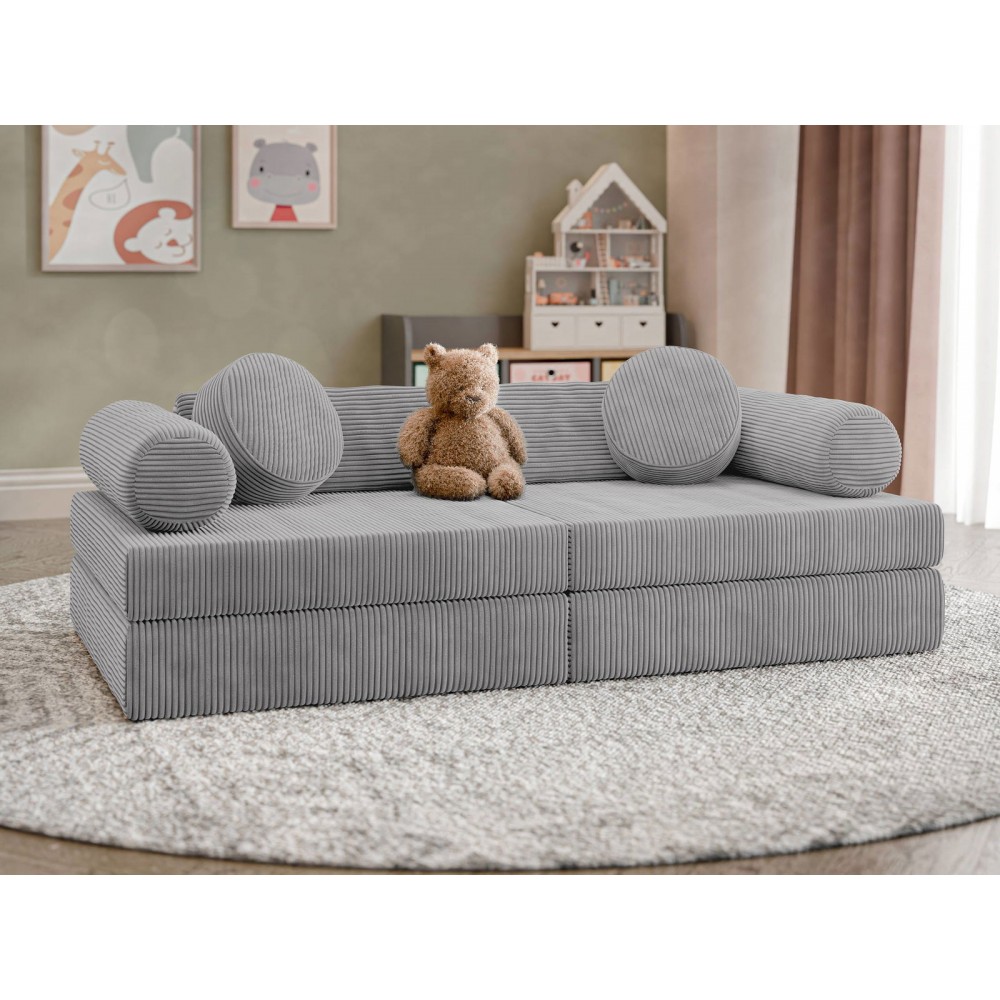 Καναπές - κρεβάτι Adell-Γκρι Ανοιχτό