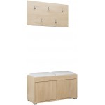 Έπιπλο υποδοχής Gesita-Φυσικό - Λευκό