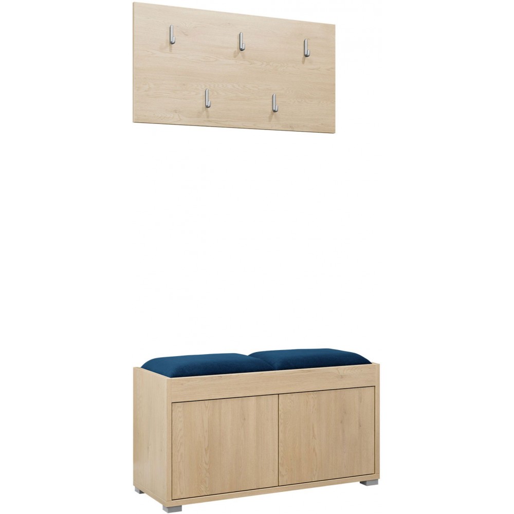 Έπιπλο υποδοχής Gesita-Φυσικό - Μπλε