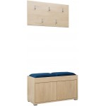 Έπιπλο υποδοχής Gesita-Φυσικό - Μπλε