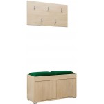 Έπιπλο υποδοχής Gesita-Φυσικό - Πράσινο