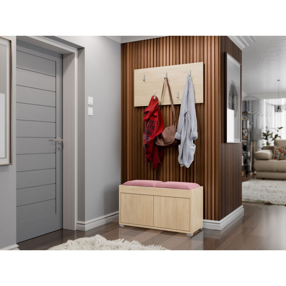 Έπιπλο υποδοχής Gesita-Φυσικό - Ροζ