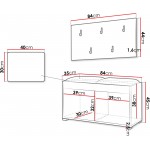 Έπιπλο υποδοχής Gesita-Φυσικό-Μπεζ