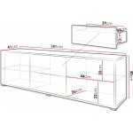 Έπιπλο Τηλεόρασης Gesita-Λευκό