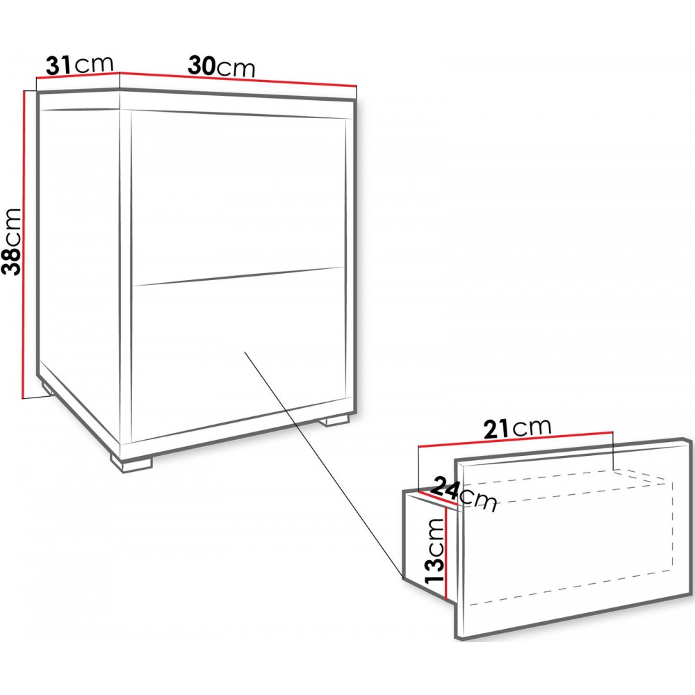 Κομοδίνο Gesita-Cashmere